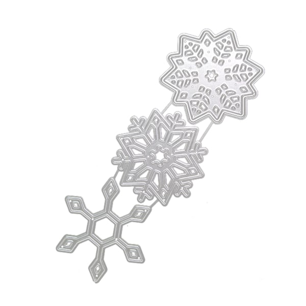 Julesnefnugramme Metalskæring Dies Stencil DIY Scrapbog Album Papir Kort Skabelon Form Prægning Håndværk