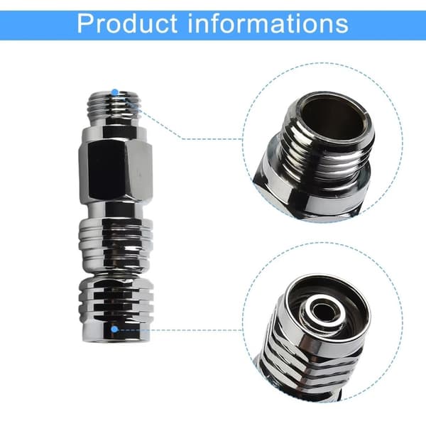 Mann 9/16 til Hunn 9/16 Messing Grensesnitt Adapter Dykking BCD Adapter