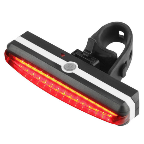 Ultra Bright Bike Light USB Ladattava Polkupyörän Takavalo Korkean intensiteetin takana