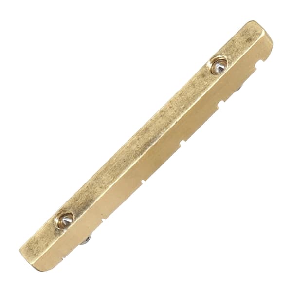 42mm Elektrisk Gitarr Mässing Sadel Ersättningsset Inkluderar Basplatta Skiftnyckel
