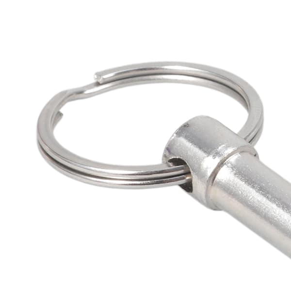 Set med 10 snabblås med kulhuvud av kolstål, låsstift 8x60mm