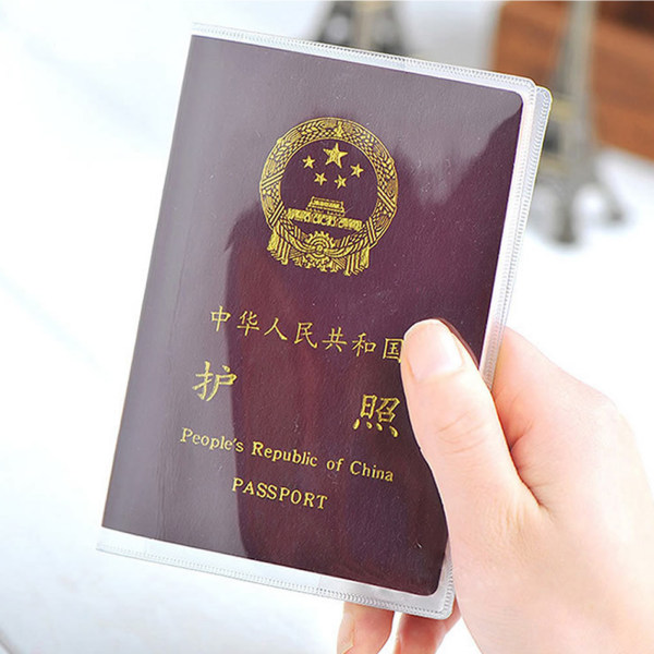 Transparent genomskinlig cover för case Organizer Reseskydd Transparent
