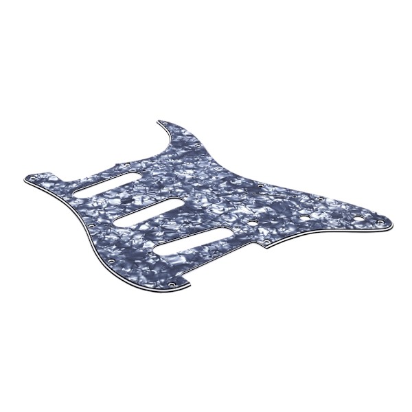 Gitarr Scratch Plate Pick Guards för US/Mexico Made Modern Style Gitarrdelar White