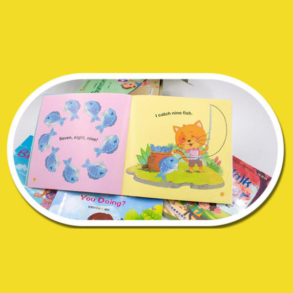 Children's English Graded Reading Books Children's English Picture Book Enlightenment Early Education English Story Book