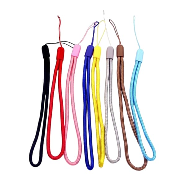 50 stk. fargerike håndleddsstropper i nylon, 19 cm lang håndleddsstropp for USB