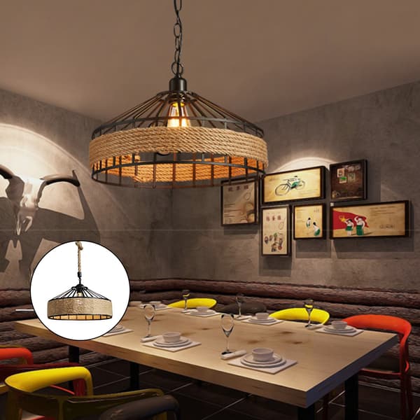 Industrielle Retro Pendellamper for Restaurant Loft Kaffe Lysekrone