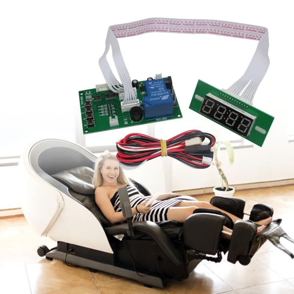 Fyr-siffrig Tidskontroll Timer Board Spelmodul för Myntacceptor