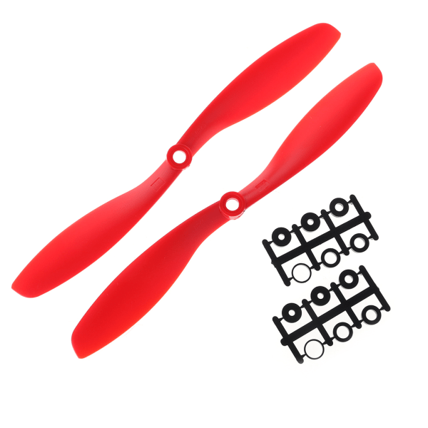 2 st Plast 8045 Prop CW CCW propellrar för RC Quadcopter Multirotor Plane