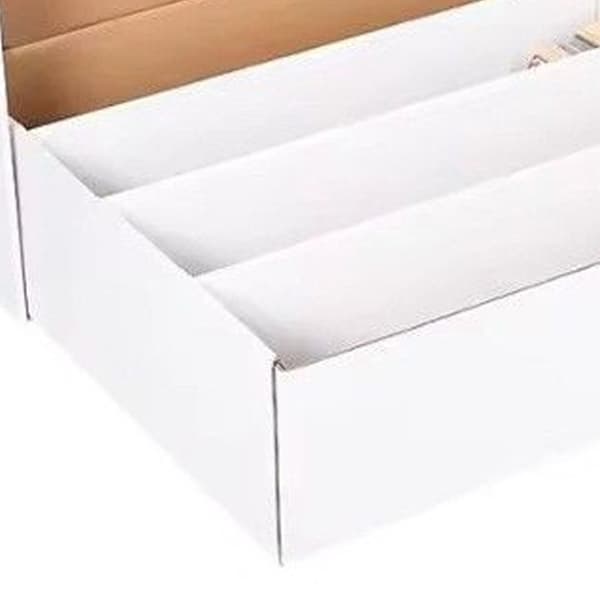 Enkel montering kortholder papirkort arrangørboks med tilpassbar utside