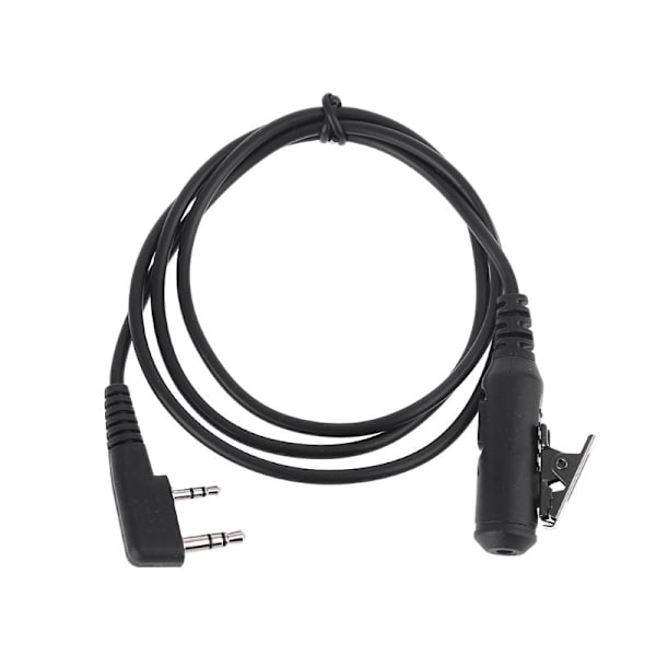 Slidbestandig telefonlydoverførselskabel TCK01 2-pin til 3,5 mm hun til Retevis RT21 RT22 Holdbar