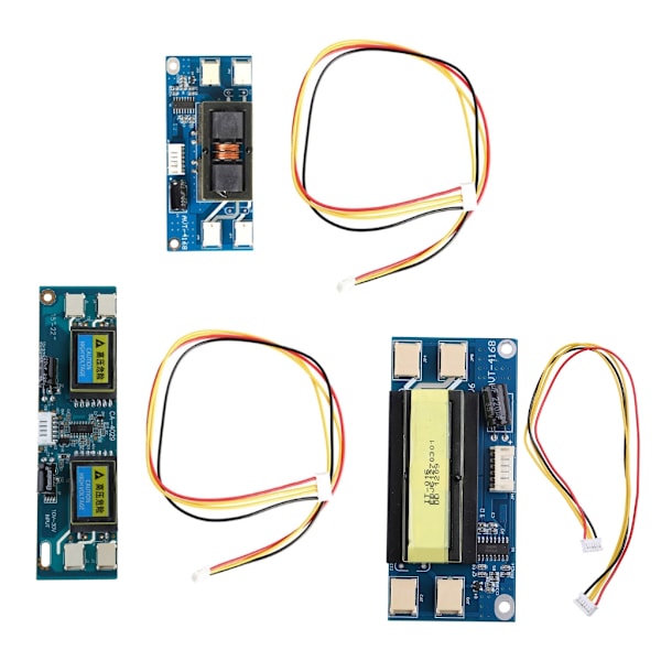 4 CCFL-lampor Bakgrundsbelysning Universal Laptop LCD Inverter 10-30 V För 15-24\" Skärm