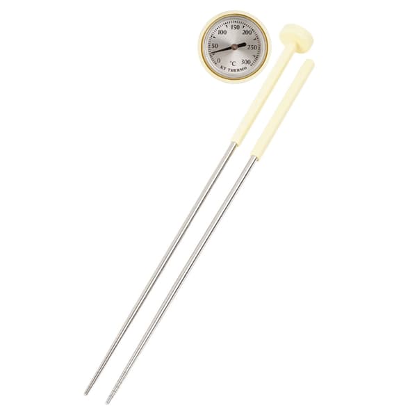 Stekte spisepinner termometre spisepinner rustfritt stål frityrsteking 0-300℃