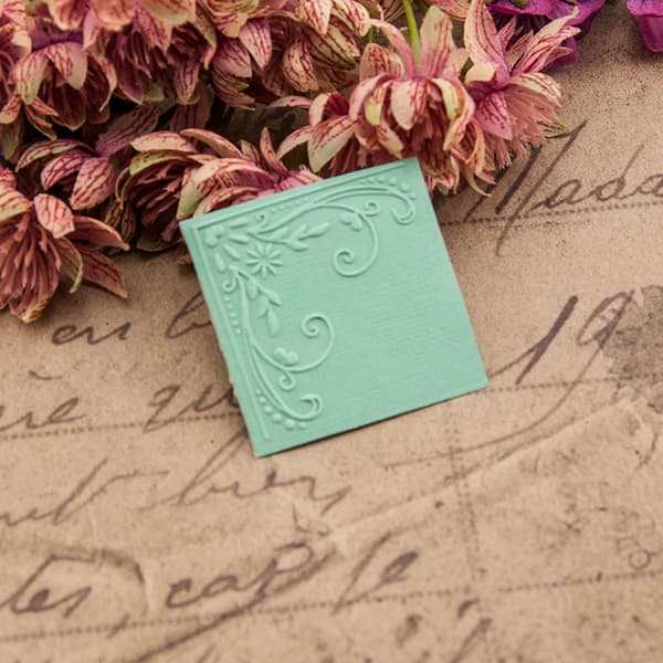 Lacework Plastik Prægefolder DIY Håndværk Skabelon Form Scrapbog Papirkort