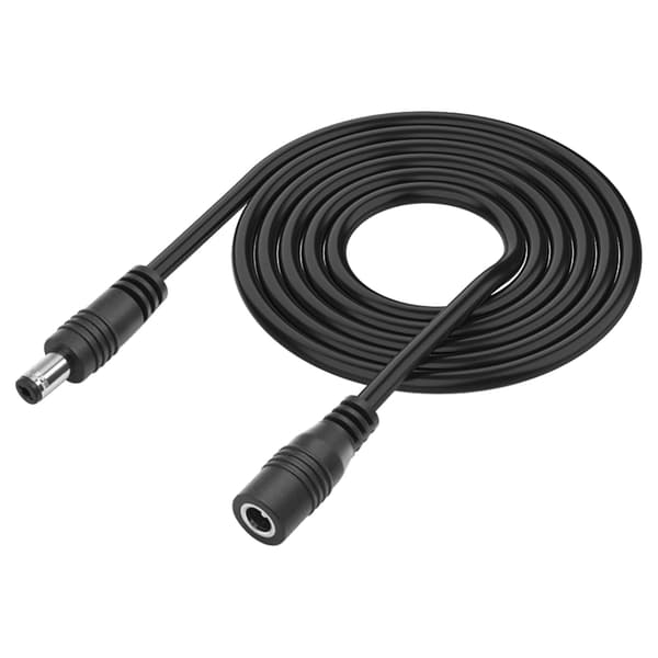 Kvalitets DC6.3x2.1mm Strømforlængerkabel 1 Meter Længde DC6321 Stik