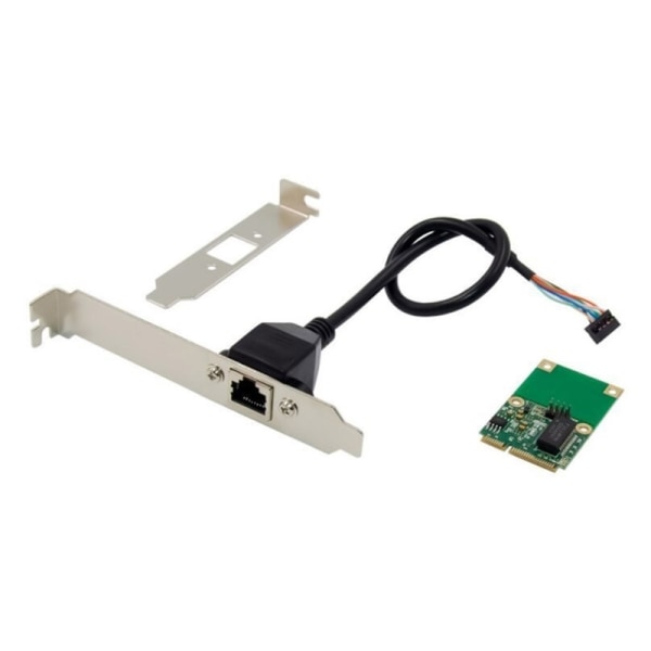 Single-Port Ethernet-kort Mini PCIE industriella nätverksanslutningar