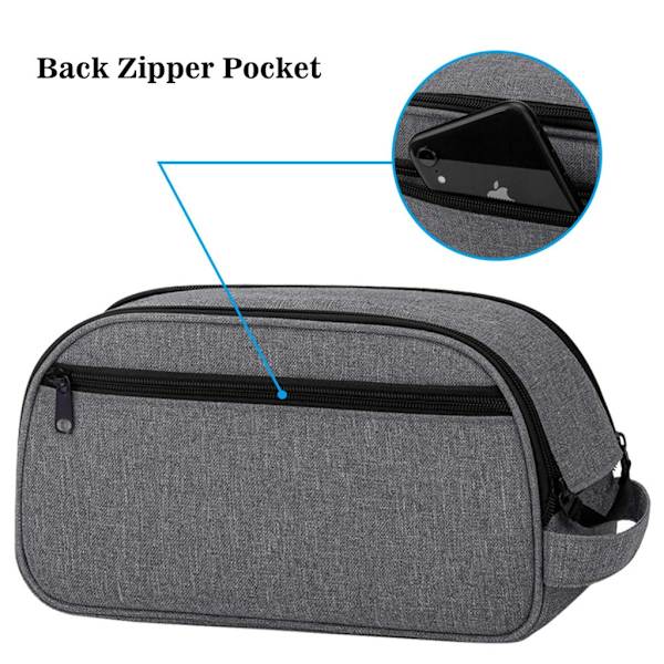 Liten bärbar CPAP-väska för förvaring av CPAP-tillbehör