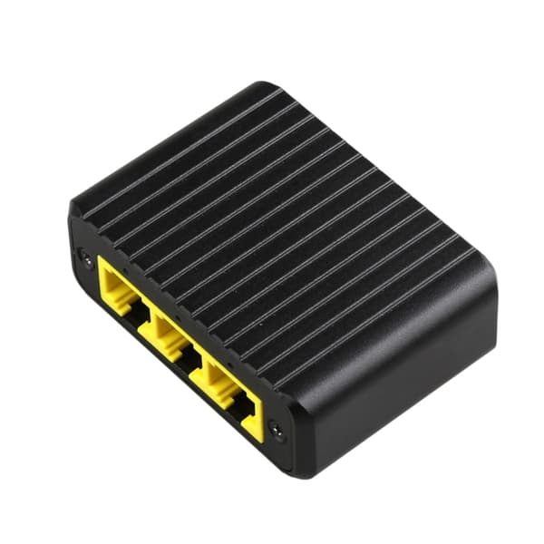TXE367 Uadministreret Plastik Ethernet Switch 4 Gigabit Port Auto Sensing