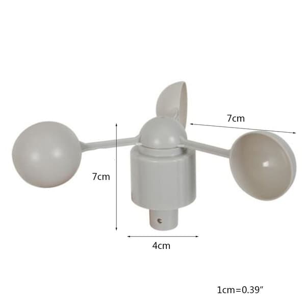 Meteorologisk instrument WH-SP-WS01 Anemometer Vindretningssensor til Misol