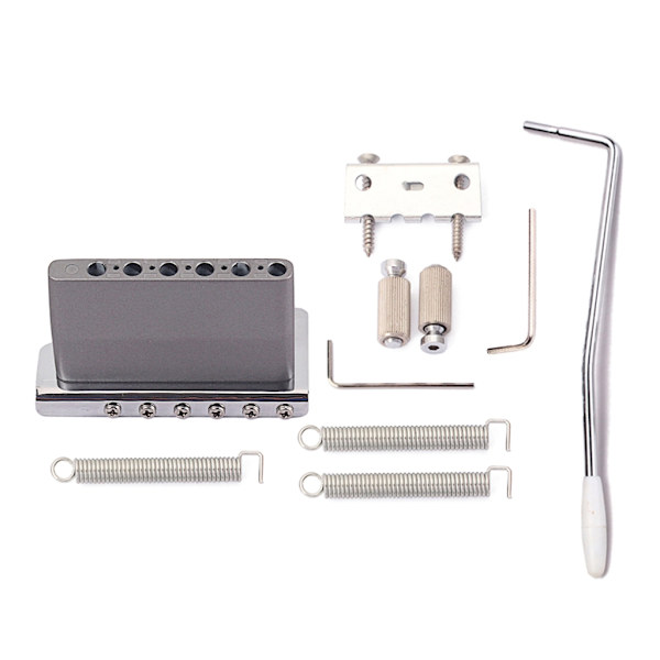 Tremolo Bridge Set for Strat Elektrisk Gitar Erstatningsdeler