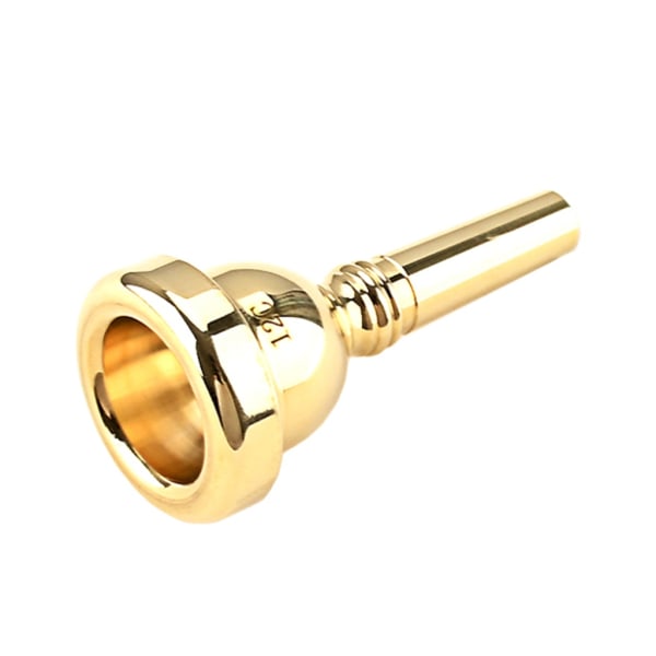 Metal Gold Trumpet Munstycke (12C) Instrument Munstycke för Embouchure