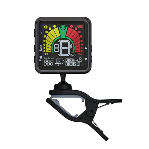 Gitarrstämmare Digital Stämningsenhet LCD-Display Lämplig för Strängstämning