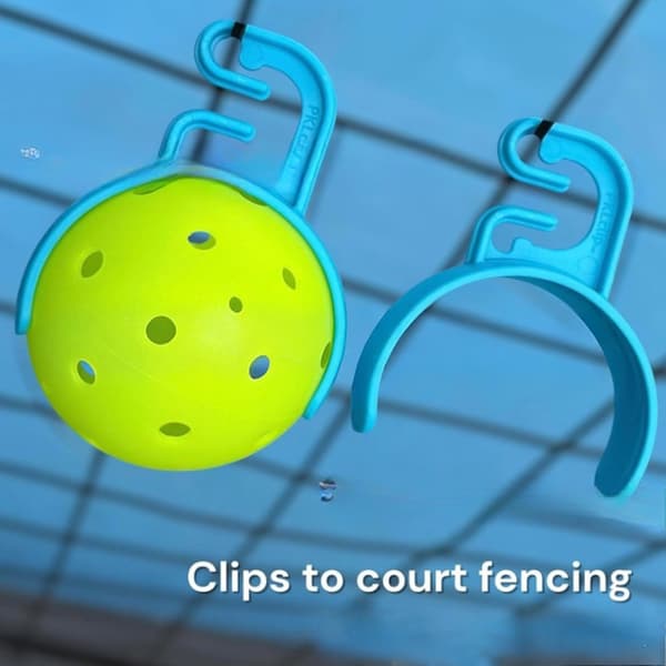 Multifunktionel Pickleballs Tilbehør Boldholder og Netklemme for Stabilitet