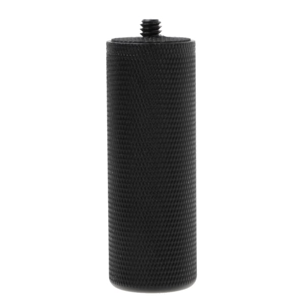 1/4'' metallhandtag handgrepp stabilisator Stick för LED-blixtljus videokamera