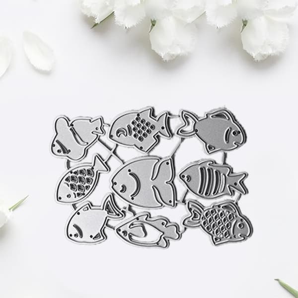 Metall Die-Cuts Laging Embossing Scrapbooking Holdbare Stensiler Ferie