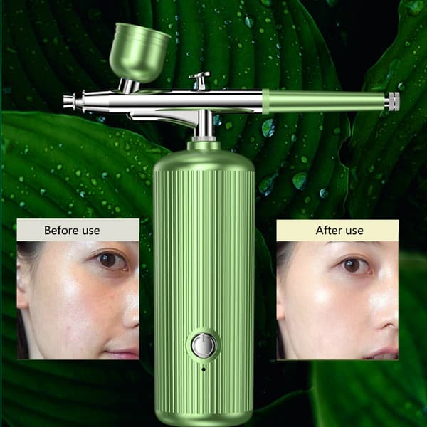 Precisions Airbrushing-kit med kompressor för konstnärer, 2000mA batteri USB