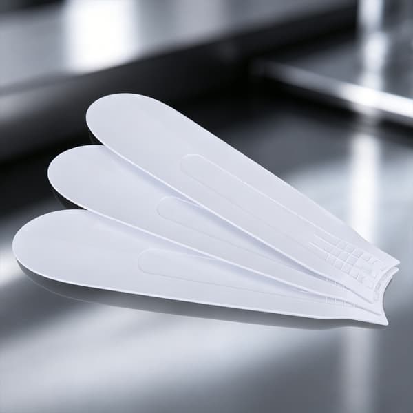 Hvidt ABS ventilatorbladssæt, 3-pak til ZOLEE 700 mm 25 tommer loftventilatorservice