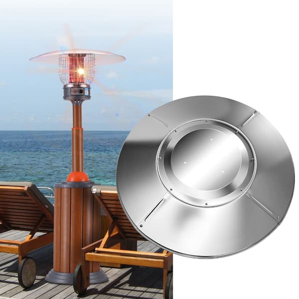 Aluminium Varme Reflektor Dækning 5 Panel Varme Koncentration Terrassevarmer