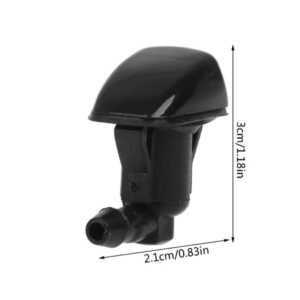 2 stk. bilvindusviskerdyseadapter for 2007 2008 2009 2010 2011