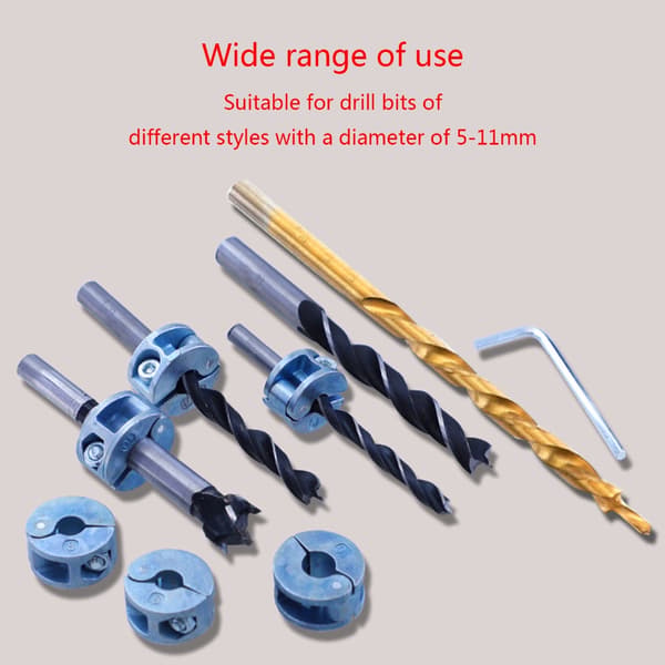 Trebor Limiteringringer 5mm -11mm Universelle Dybdebor Krager