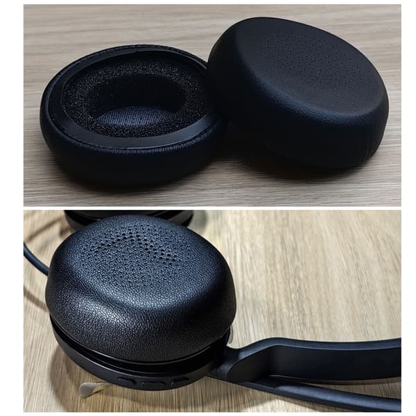 Hodetelefoner Ørepute for Evolve2 30 Headset Puter Deksel Øreklokker