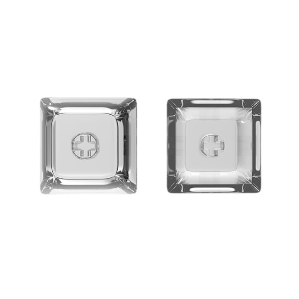 1U Transparent XDA Keycaps för Gamng Mechanical Keyboard 1U 1.4mm Tjocklek Förbättrar dina skrivupplevelser 8-1000PCS