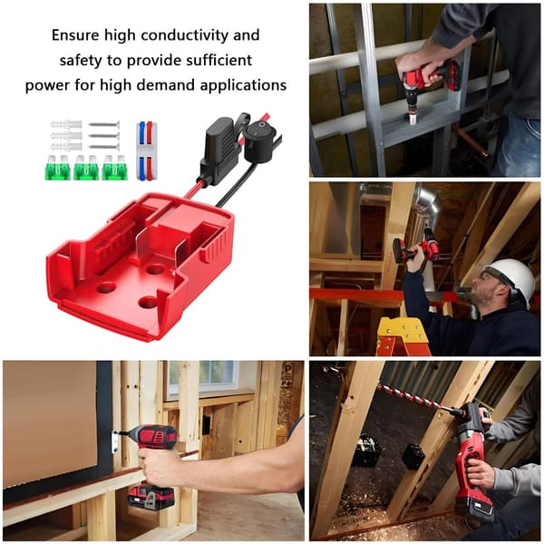 Power Wheel-adapter for 18V batteriadapter Power Wheel batterikonvertering