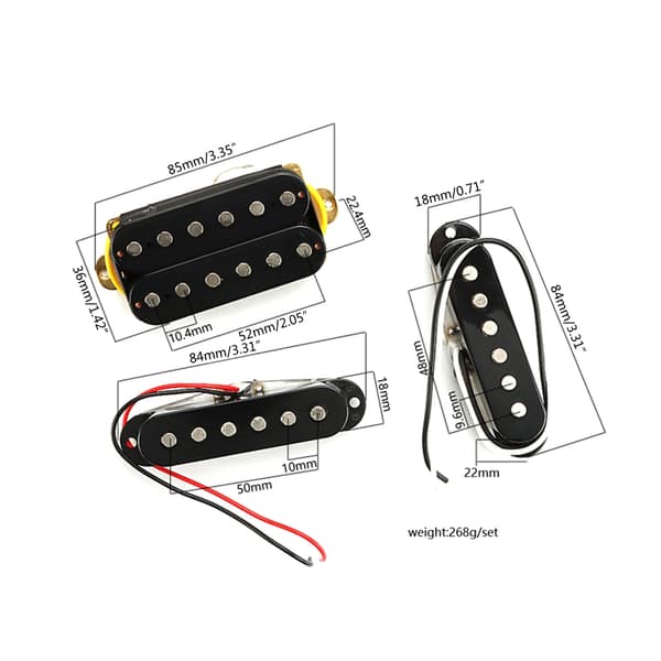 Single Coil Pickups Magnet Middle Bridge Neck/Middle/Bridge Pickups for Choose