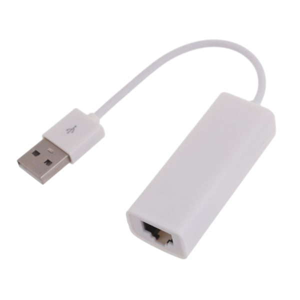 USB2.0 til Ethernet RJ45-adapter Gigabit-netværksadapter, der understøtter 10/100 Mbps