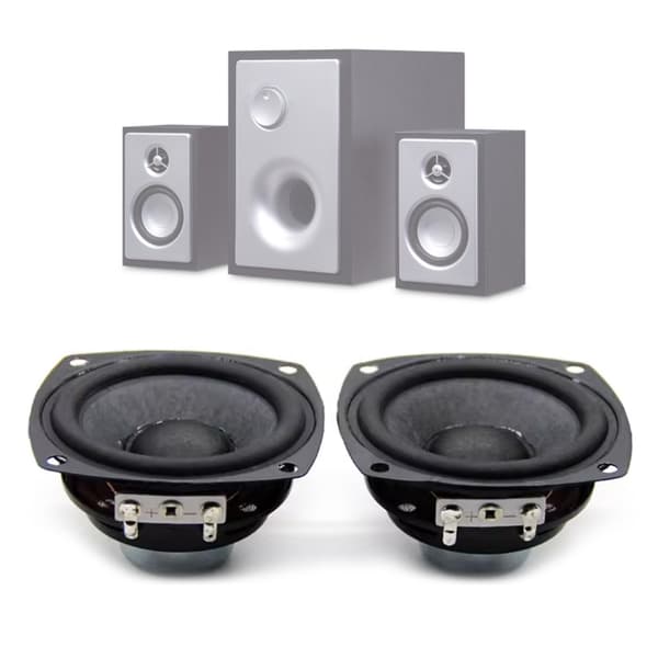 66MM 4Ohm 25W Full Range Audio Magnet Högtalare För Högtalartillbehör