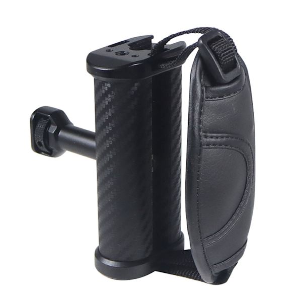 Universalt sidehåndtak justerbart aluminiumshåndtak 1/4" skrue Cold Shoe Mount Håndtak opp og ned justerbar montering