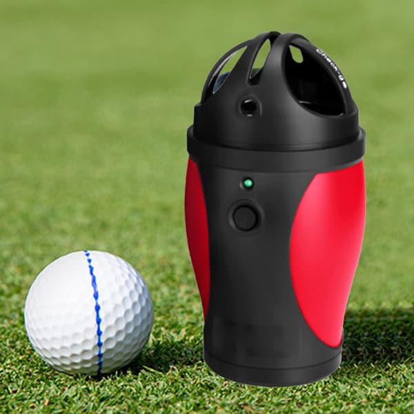 Elektrisk golfmarkör Ritsare Målare Hittar Roterar Distributionslinjens Centrum