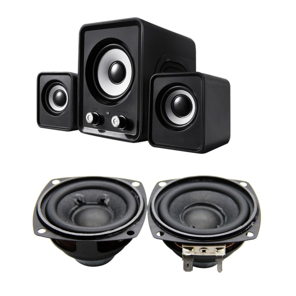 Högtalarljud Bärbara högtalare 10W 4Ohm Full Range Vibration Högtalare Högtalare för bombox med fästhål Byt ut