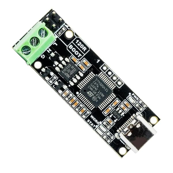 3D Printer Dele CANable 2.0 CAN Baseret på STM32G431C8T6 USB til CAN Adapter
