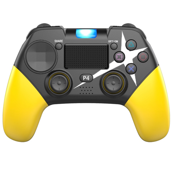 Trådlös Bluetooth-kompatibel 4.0 Gamepad Vibration Touch Sn Controller kompatibel för PS4/PC/STEAM Inbyggd högtalare