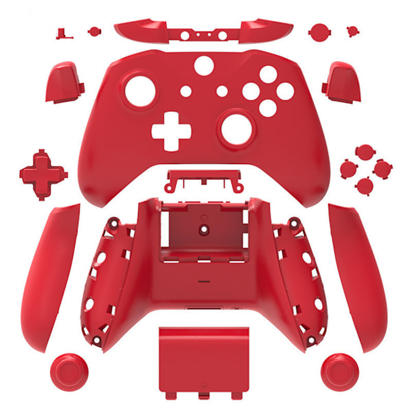For XB One Slim Matte for Case Erstatningshus for Shell med knapper