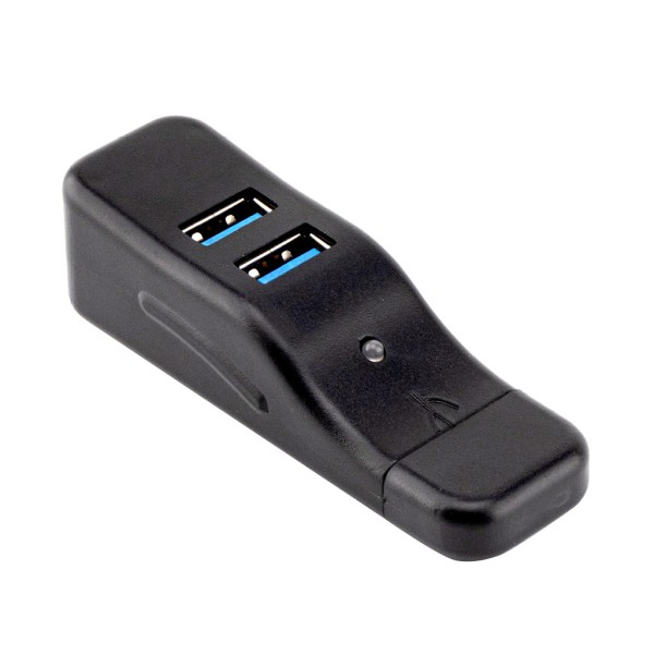 Mini USB 3.0 Hub 4-porter utvidet splitter for bærbar datamaskin Notebook Multi Extender Gadget USB splitter tilbehør