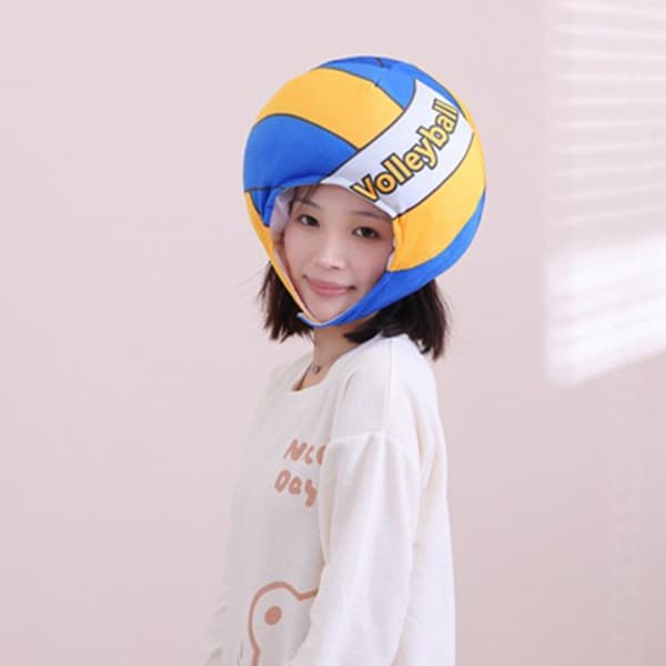 Lekent volleyballhodeplagg for barn Kostymefest Fotorekvisitt Tilbehør