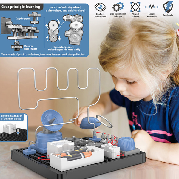 Ritningsrobot DIY Paint Art Craft Kit STEM Konstruktionsaktivitet Leksaker för barn 6+ år Pojkar Flickor Bästa presenterna för barn null - A