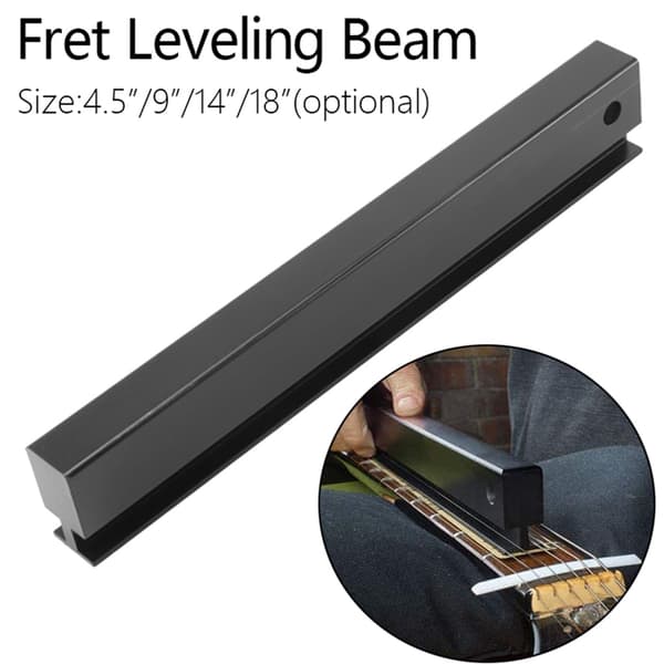Fretbar Understring Leveler Luthier Tool Fret Sanding Leveling Beam File Bar 228MM