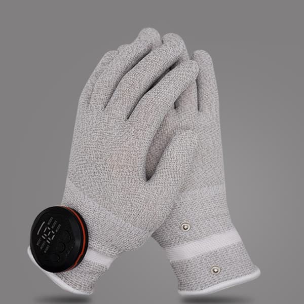Sølvfiber Touch Display Handsker Forstærket Nylon Konstruktion Langtidsholdbar 2x